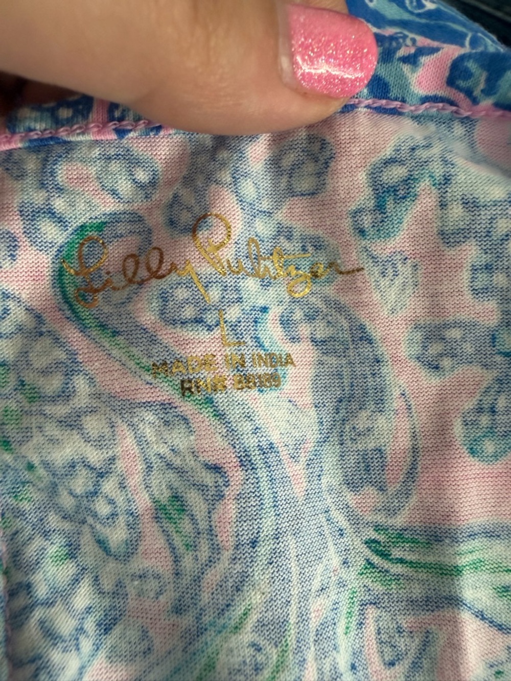 Lilly Pulitzer LELA HENLEY TANK DRESS - Lilac Rose Mermaid - Picture 7 of 9
